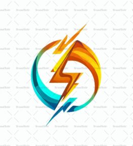 Energiegeladener Blitz